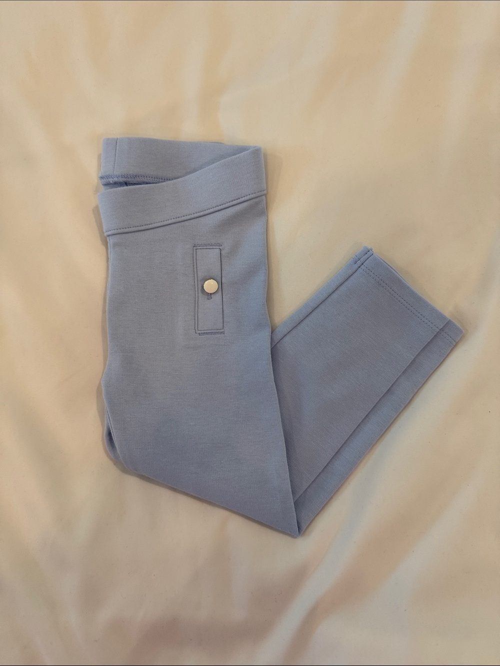 Janie & Jack Light Blue Stretch pants